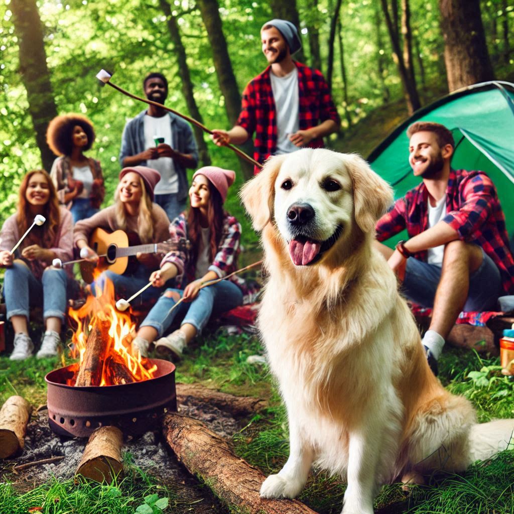 강아지 반려견 캠핑