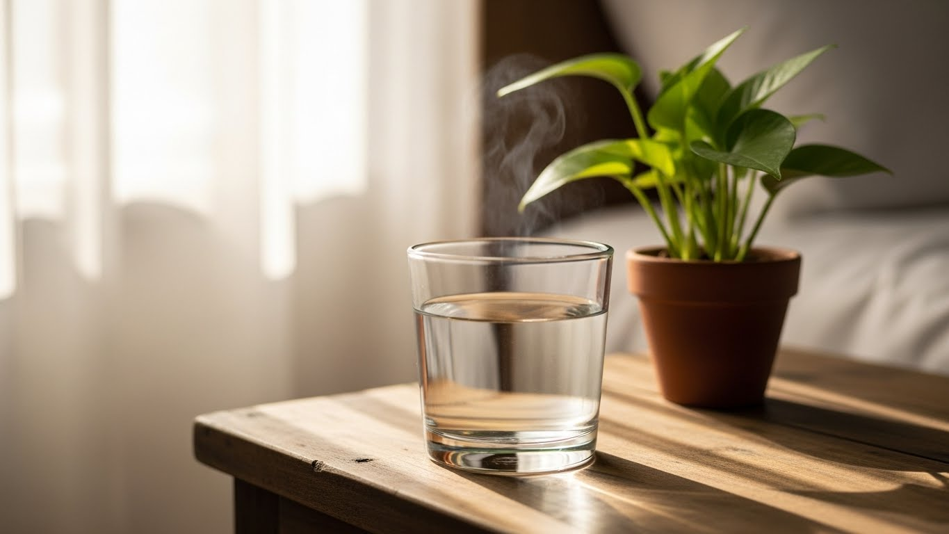 뱃살인 줄 알았는데 '염증'이라고? 아침 물 한 잔의 기적