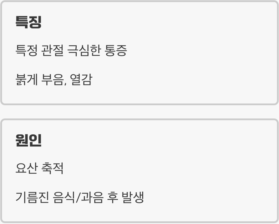 특정 손가락 마디가 퉁퉁 붓고 뜨겁다면? (통풍)