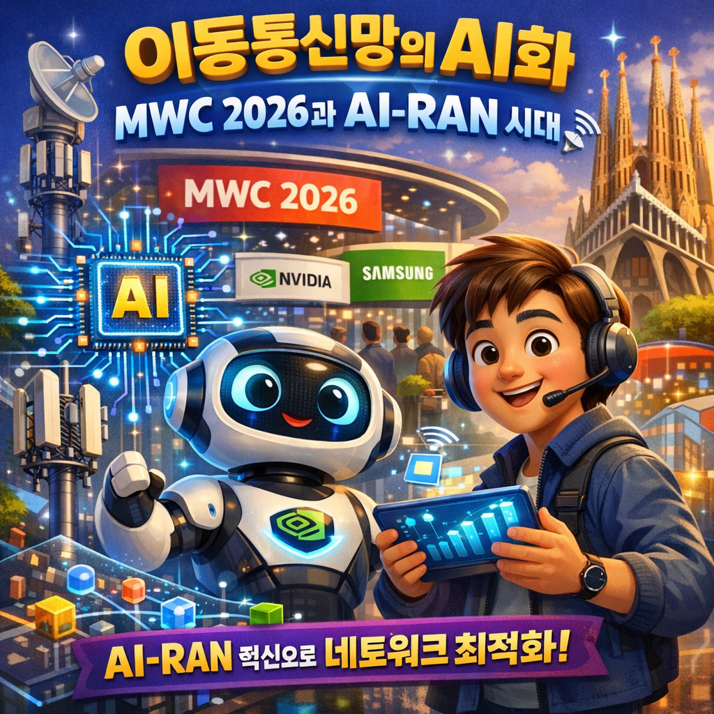 이동통신망의 AI화 &mdash; MWC 2026과 AI-RAN 시대