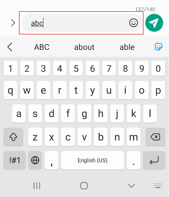 스마트폰 삼성 키보드 자동 대문자 전환
