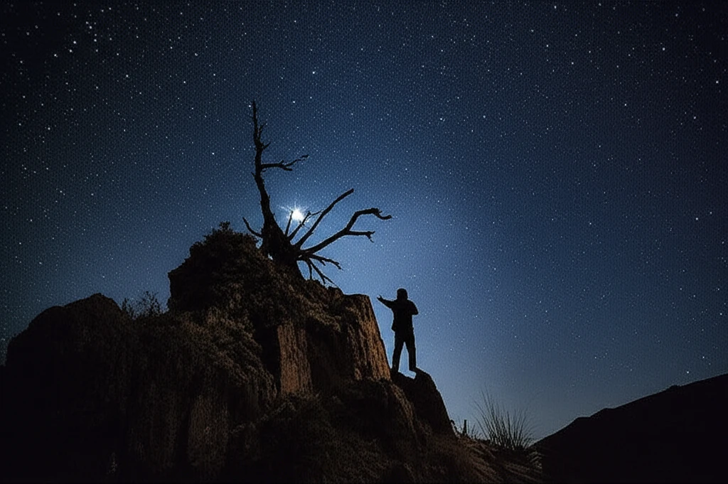 실전 나침반 사용법과 별의 이동을 이..