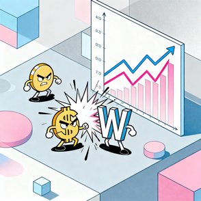 급등하는 환율과 금리 동결 전망