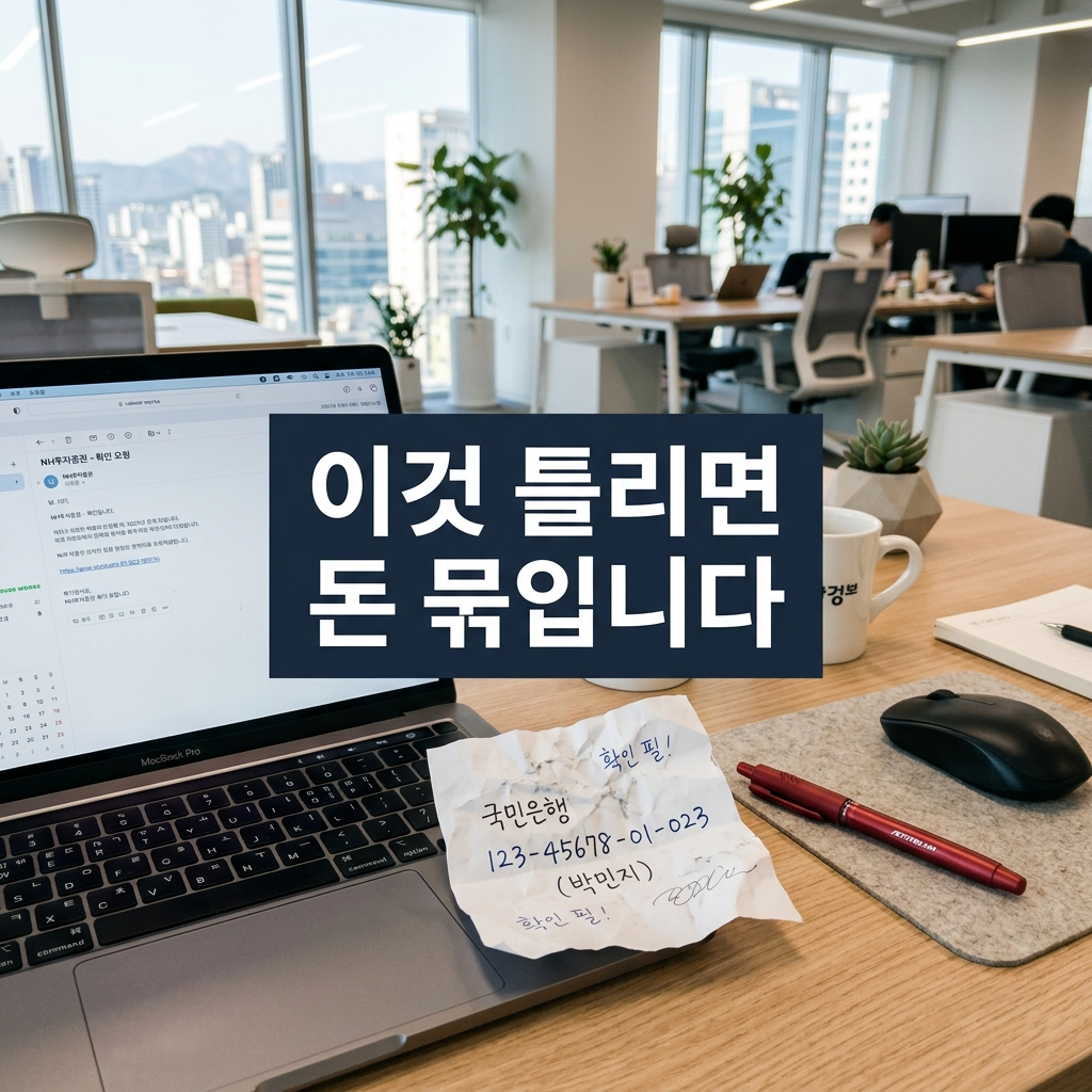 종합소득세 환급금 오류 계좌 등록 지연 사유