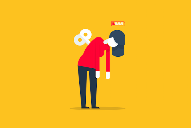 갑자기 예전 속도로 돌아가려는 행동