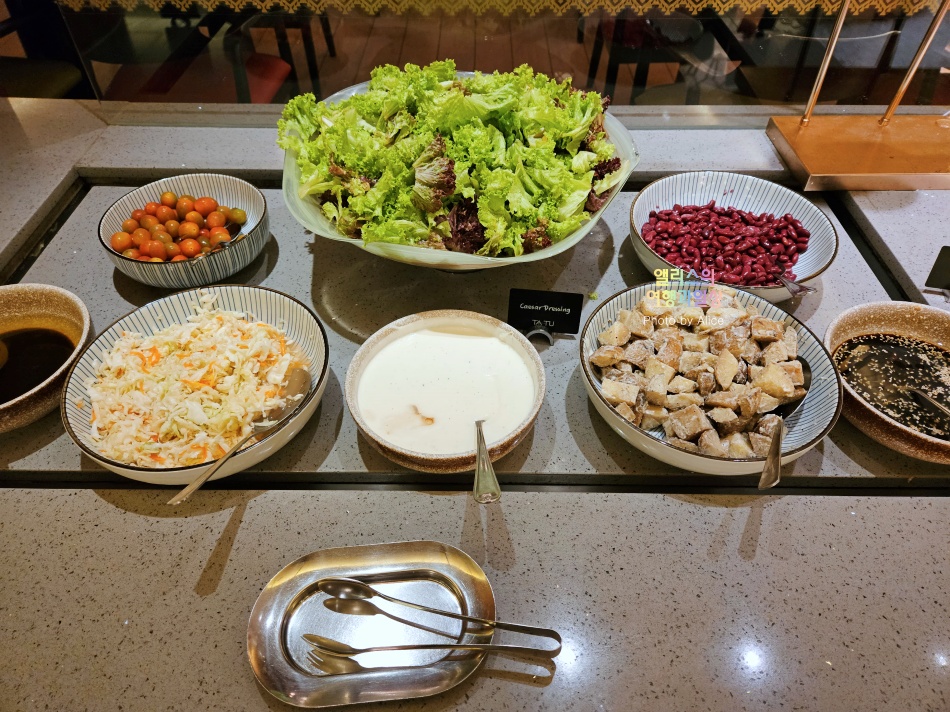 샹그릴라 탄중아루 코타키나발루 리조트 조식 메뉴 후기 - 대만족