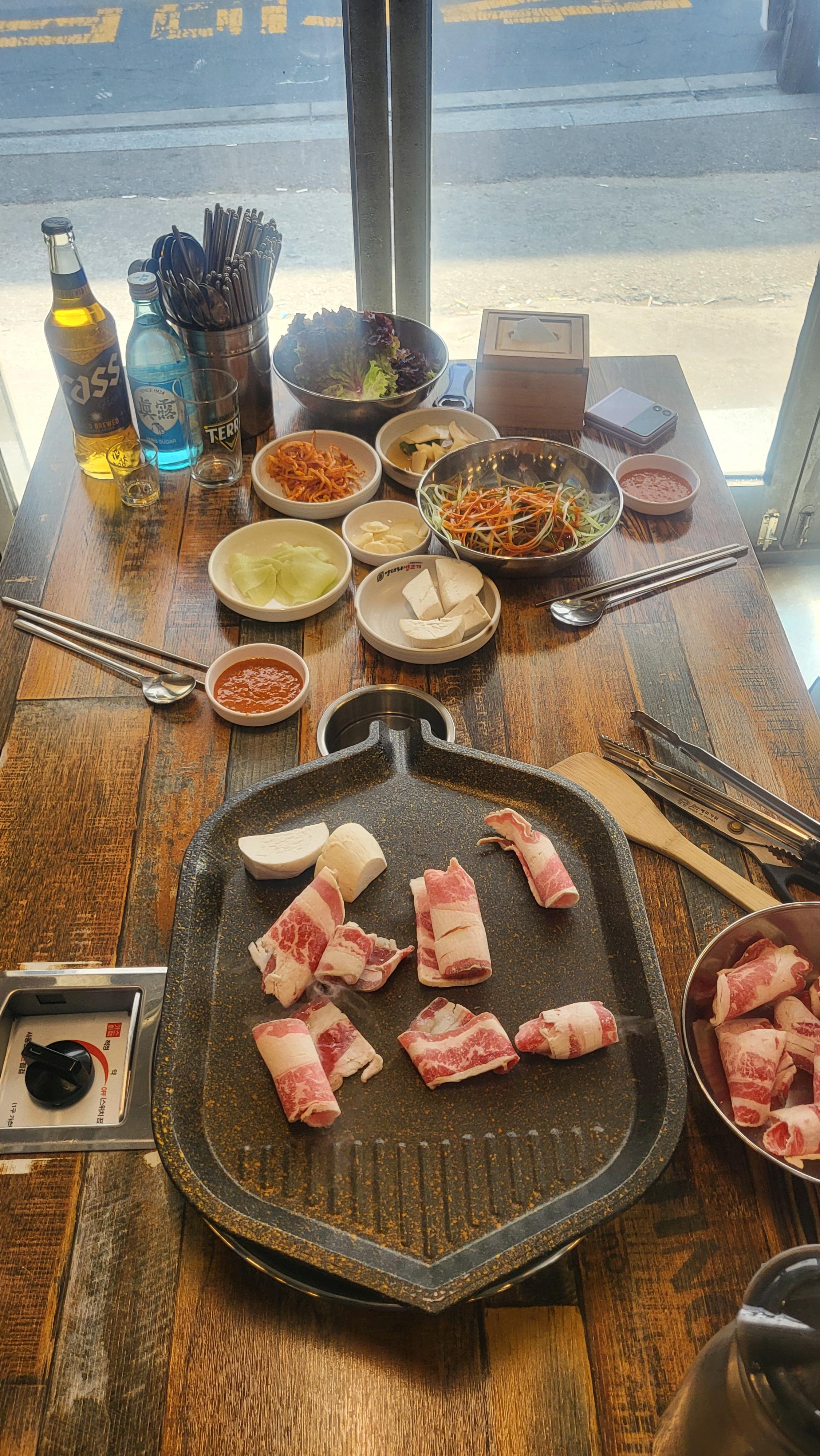 대한민국 고기집 수지점