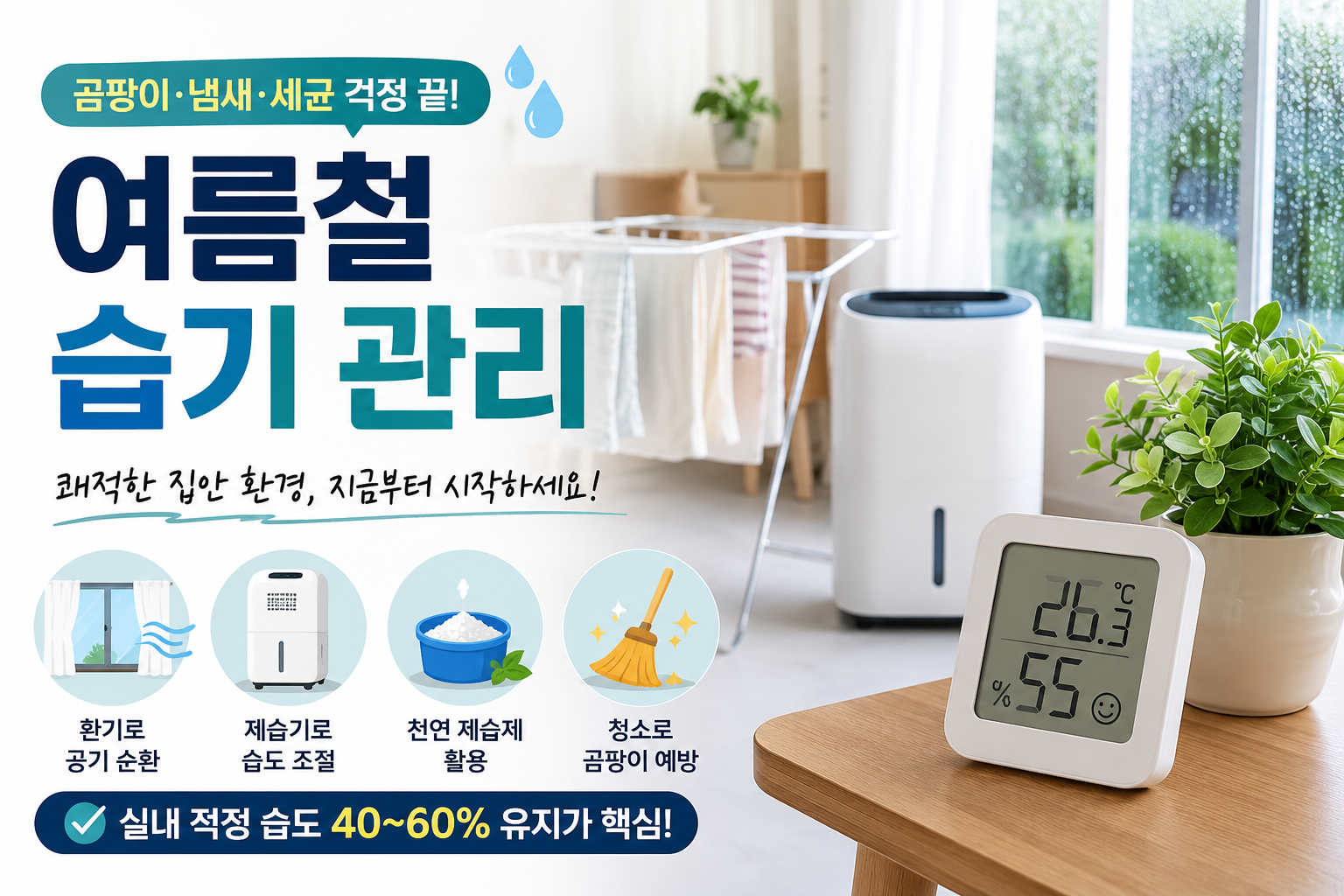 여름철 습기 관리