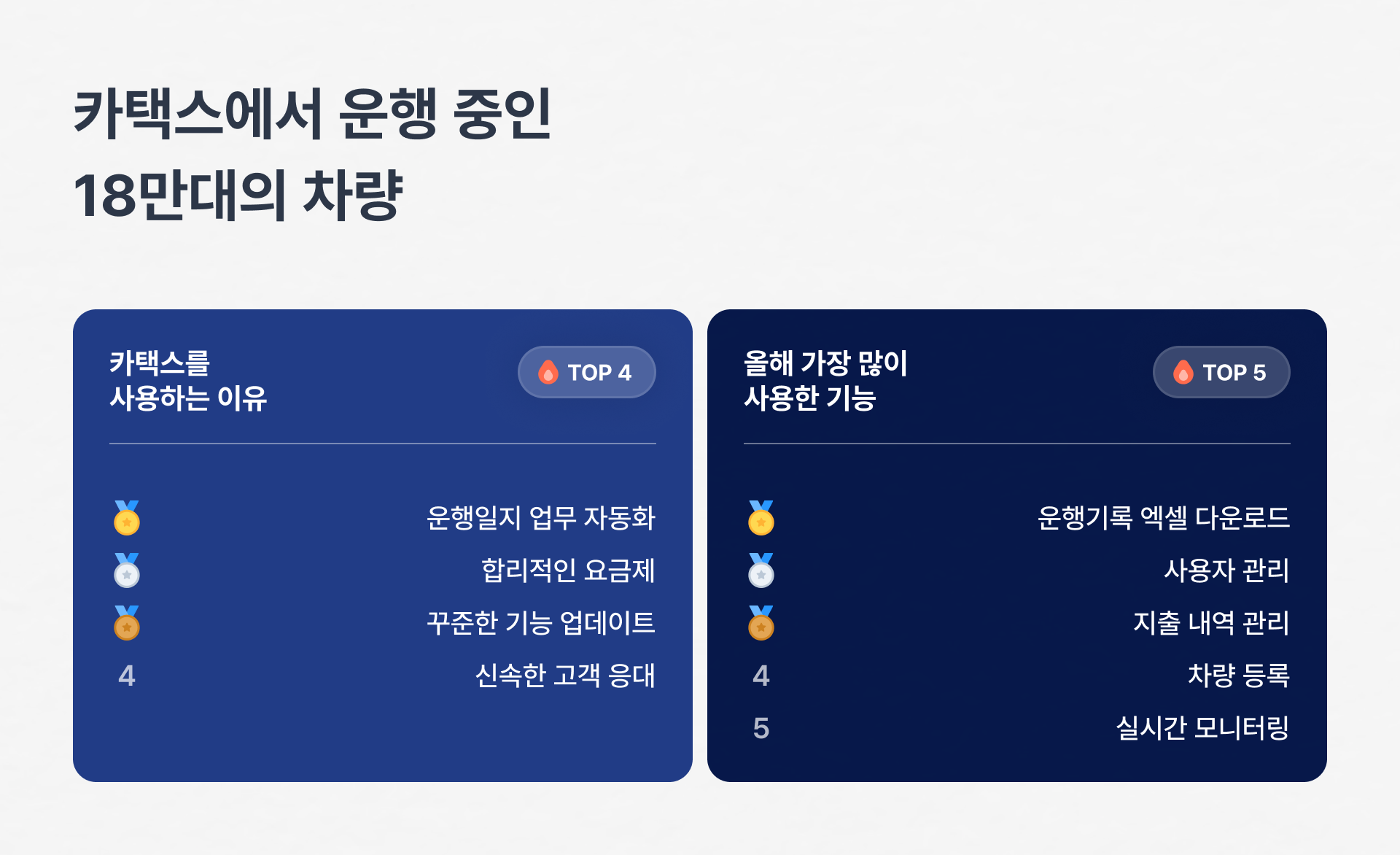 카택스차량관리기능