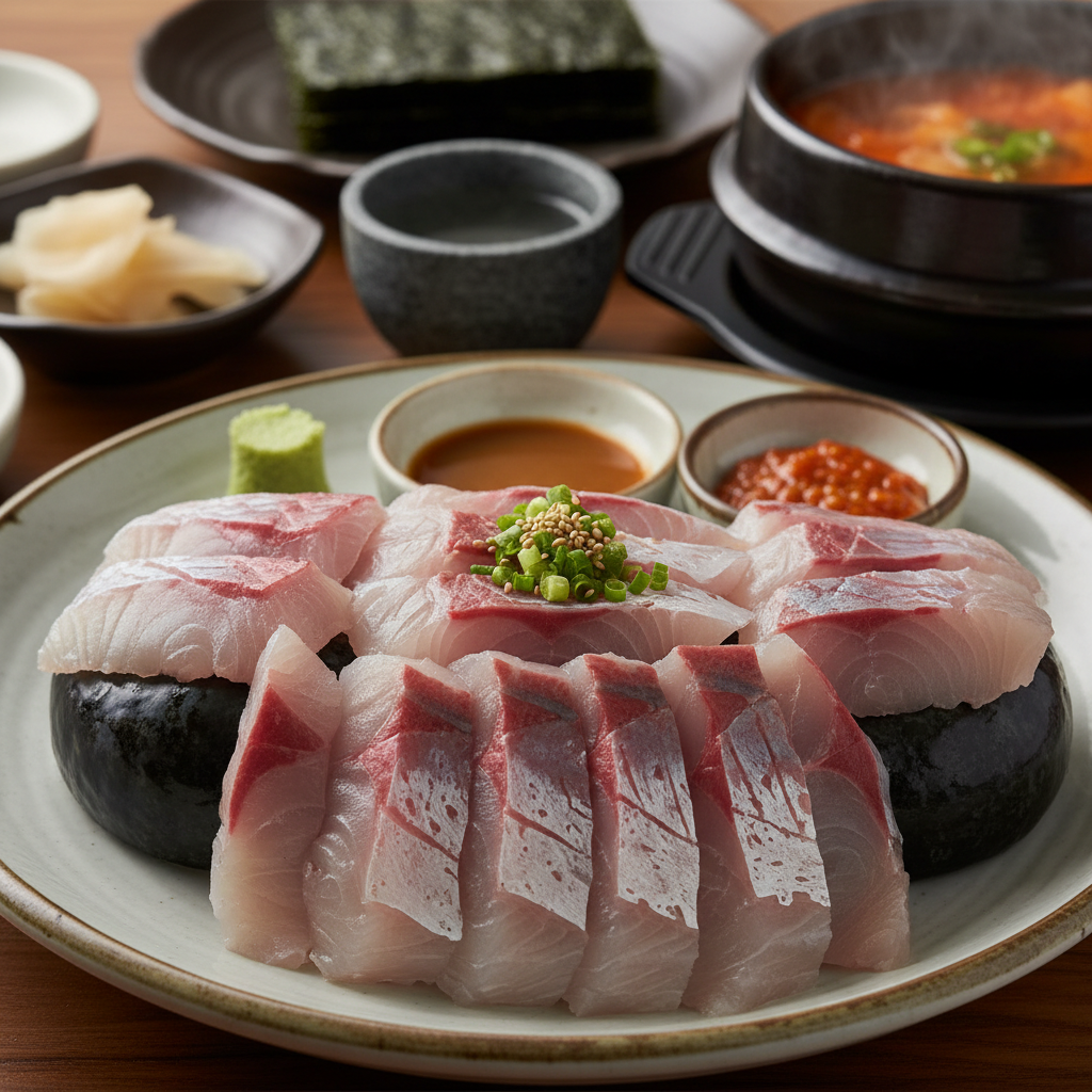 1월 제철 횟감