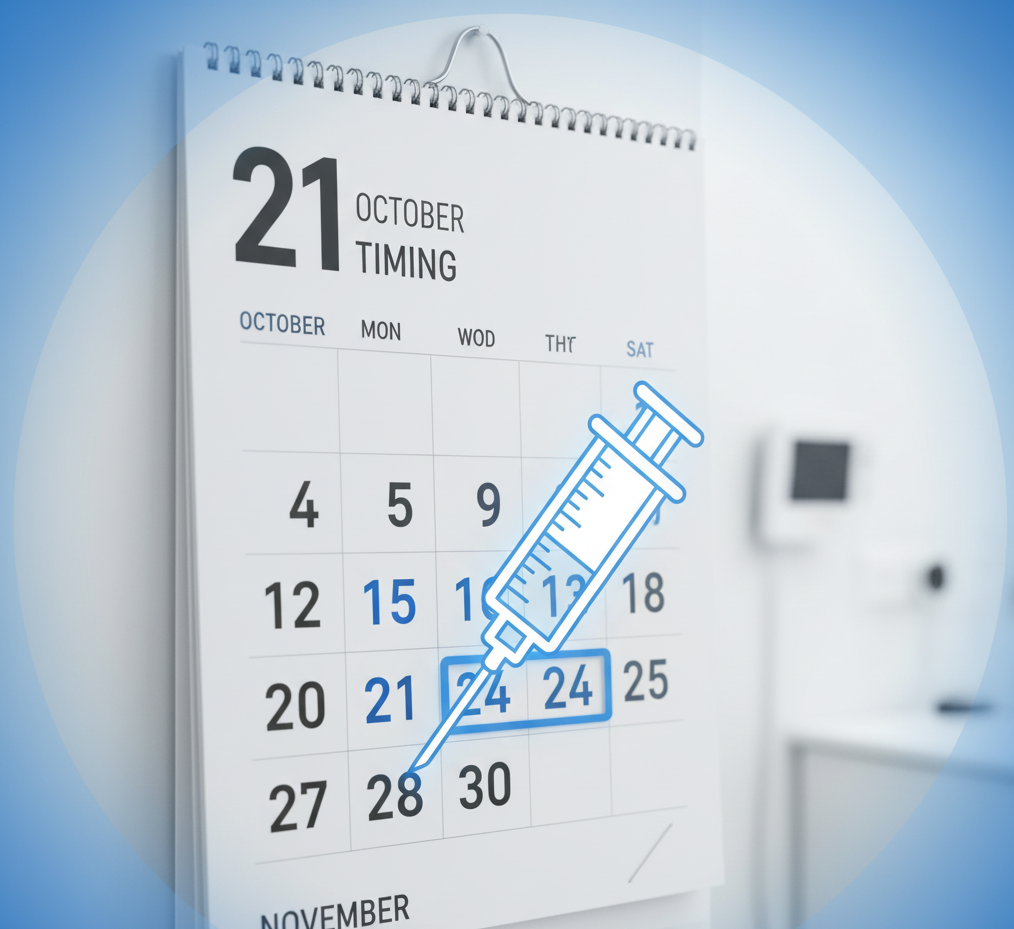 독감 백신, 언제 맞아야 가장 오래갈까?