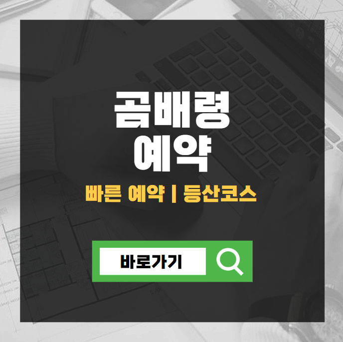 곰배령 예약하기