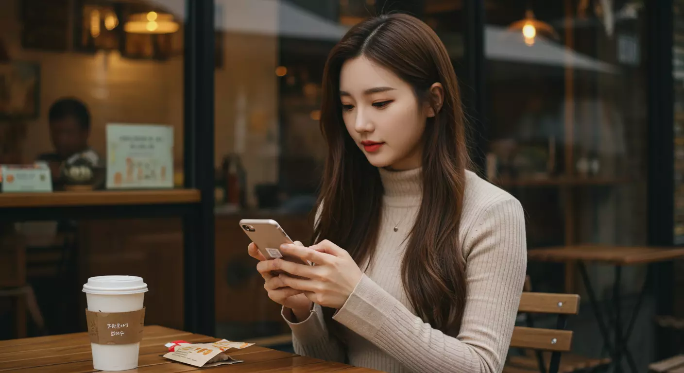 민생회복 소비쿠폰 지원 내용 확인하는 이미지