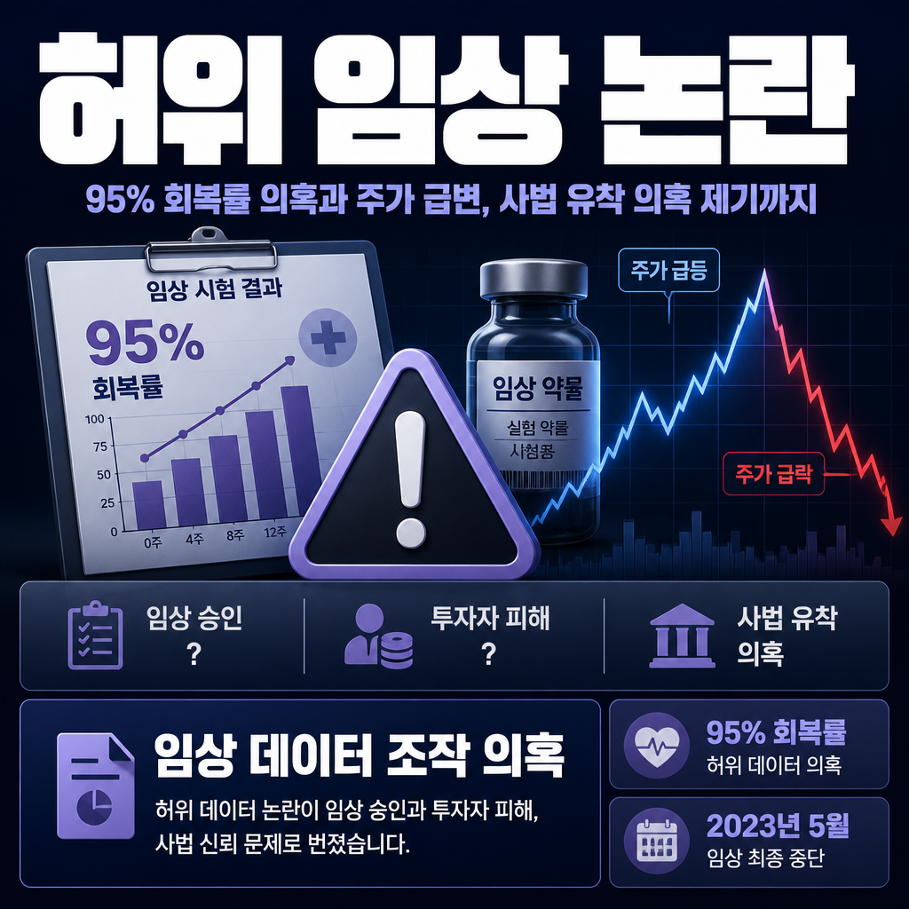 허위 임상 논란