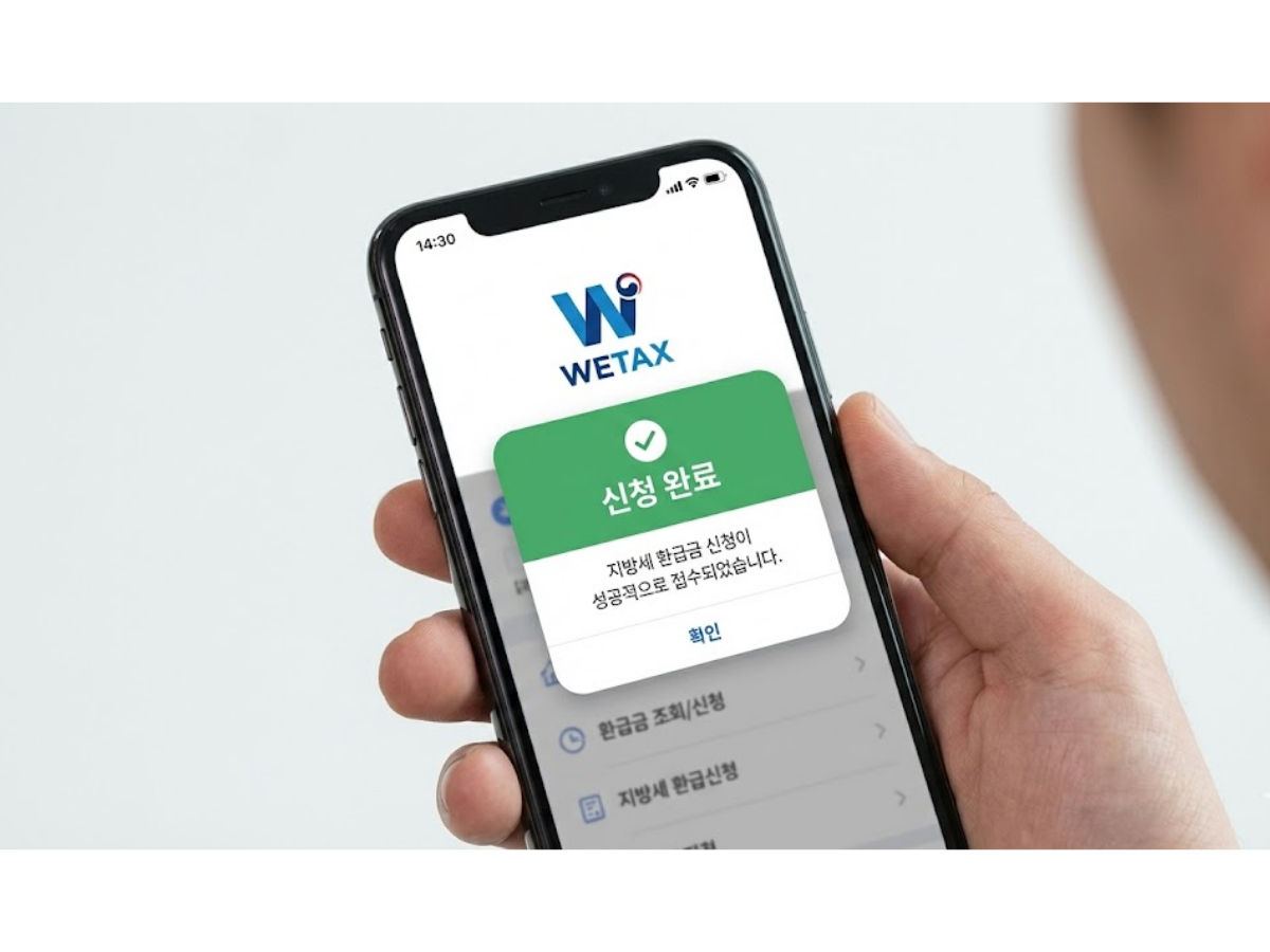 1분 만에 끝내는 온라인 신청방법 (위택스/이택스)