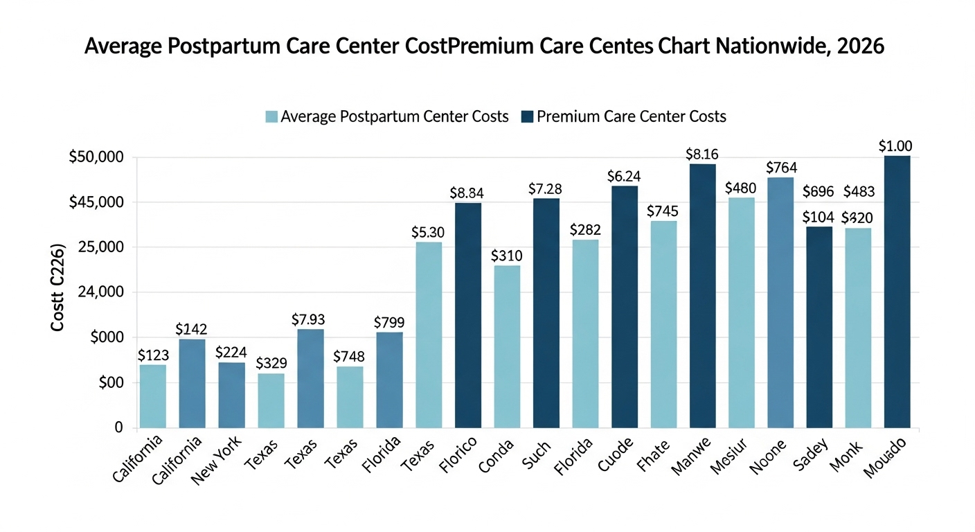 2026년 기준 전국 산후조리원 평균 이용 가격 및 프리미엄 조리원 비용 차트