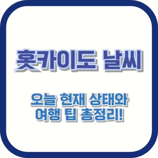 [2025년 최신 정보] 홋카이도 날씨 오늘 현재 상태와 여행 팁 총정리!