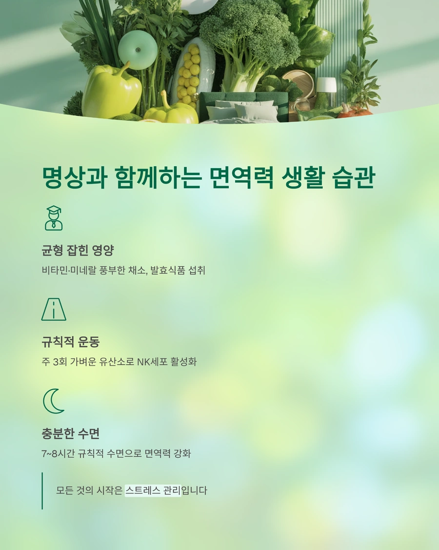 명상과 함께하는 영양&middot;운동&middot;수면의 건강 습관