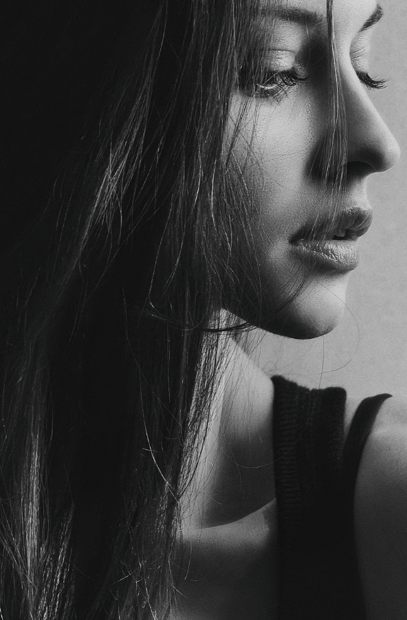 코가 예쁜 여성