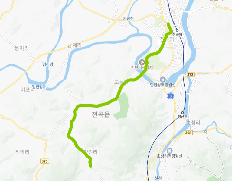 연천-81-1번-버스-노선-지도