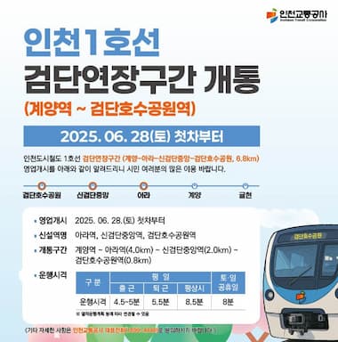 2025년6월28일검단신도시개통