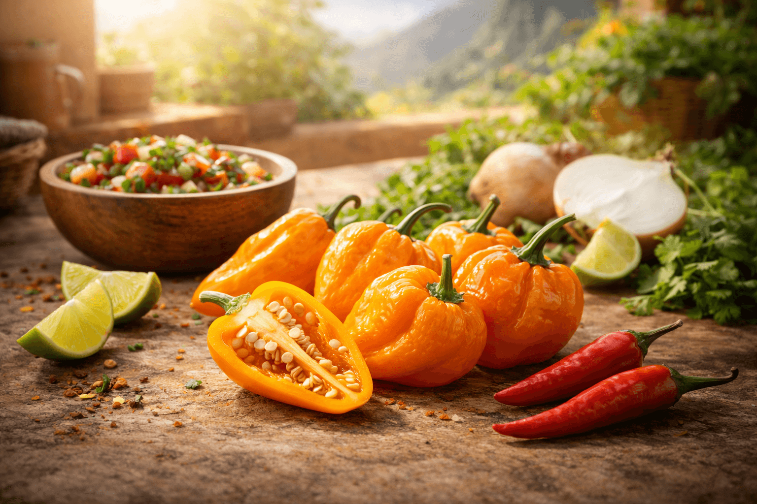Capsicum baccatum – 향이 뛰어난 남미 품종