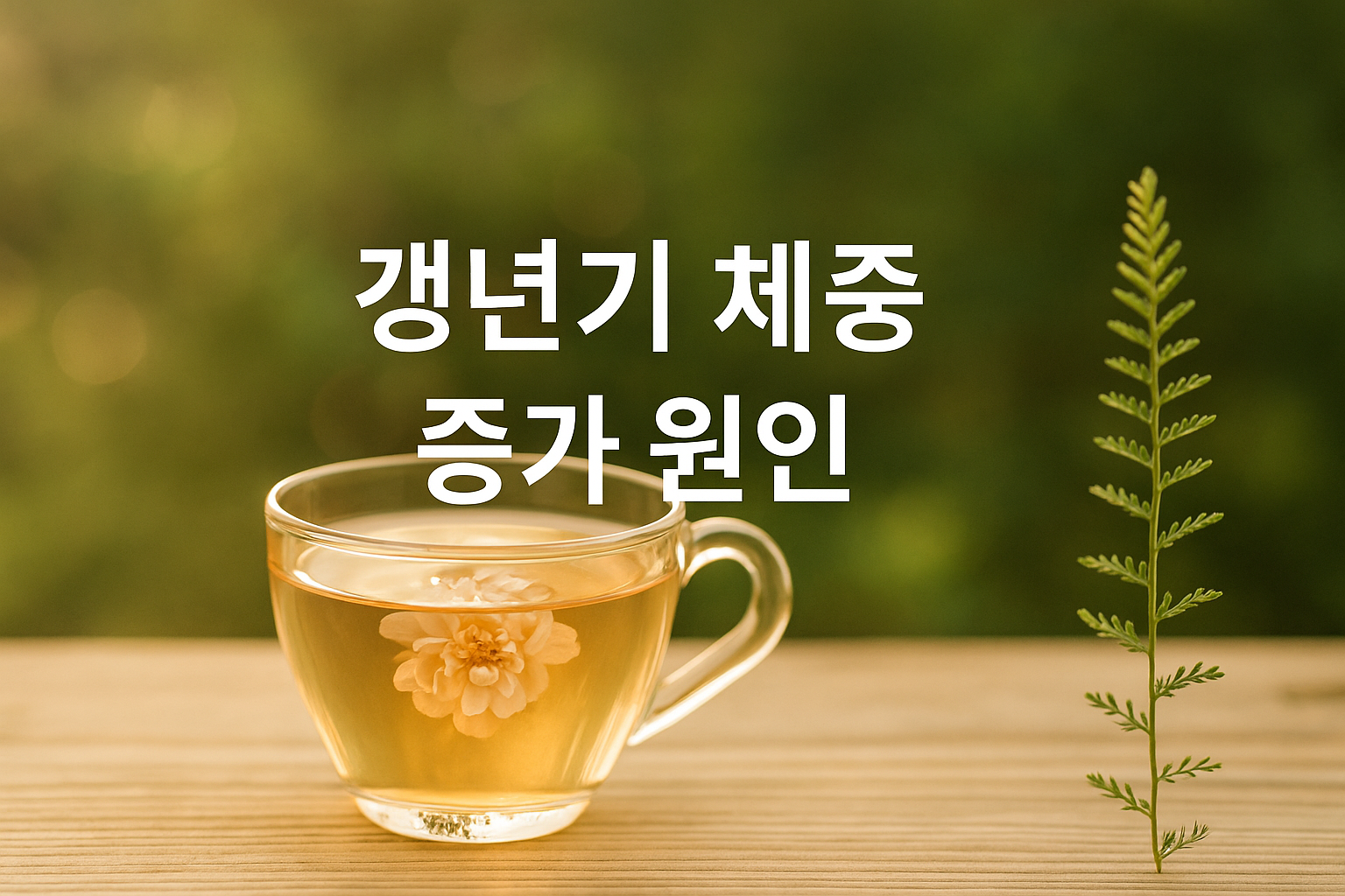 갱년기 체중 증가 원인과 감량 루틴 관련이미지