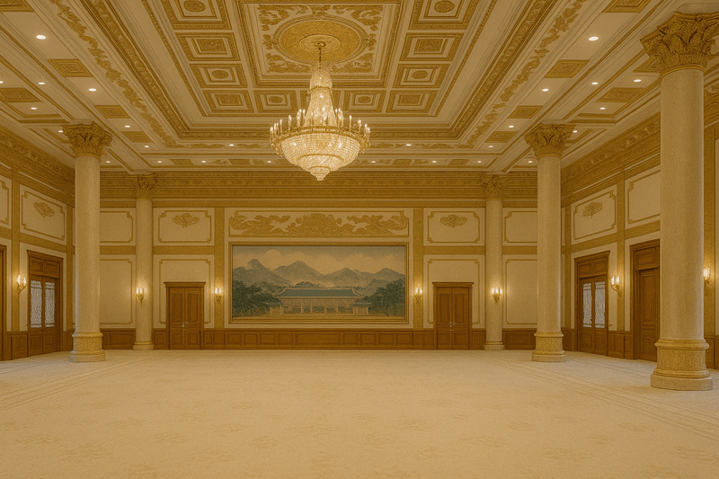 청와대-영빈관-내부 