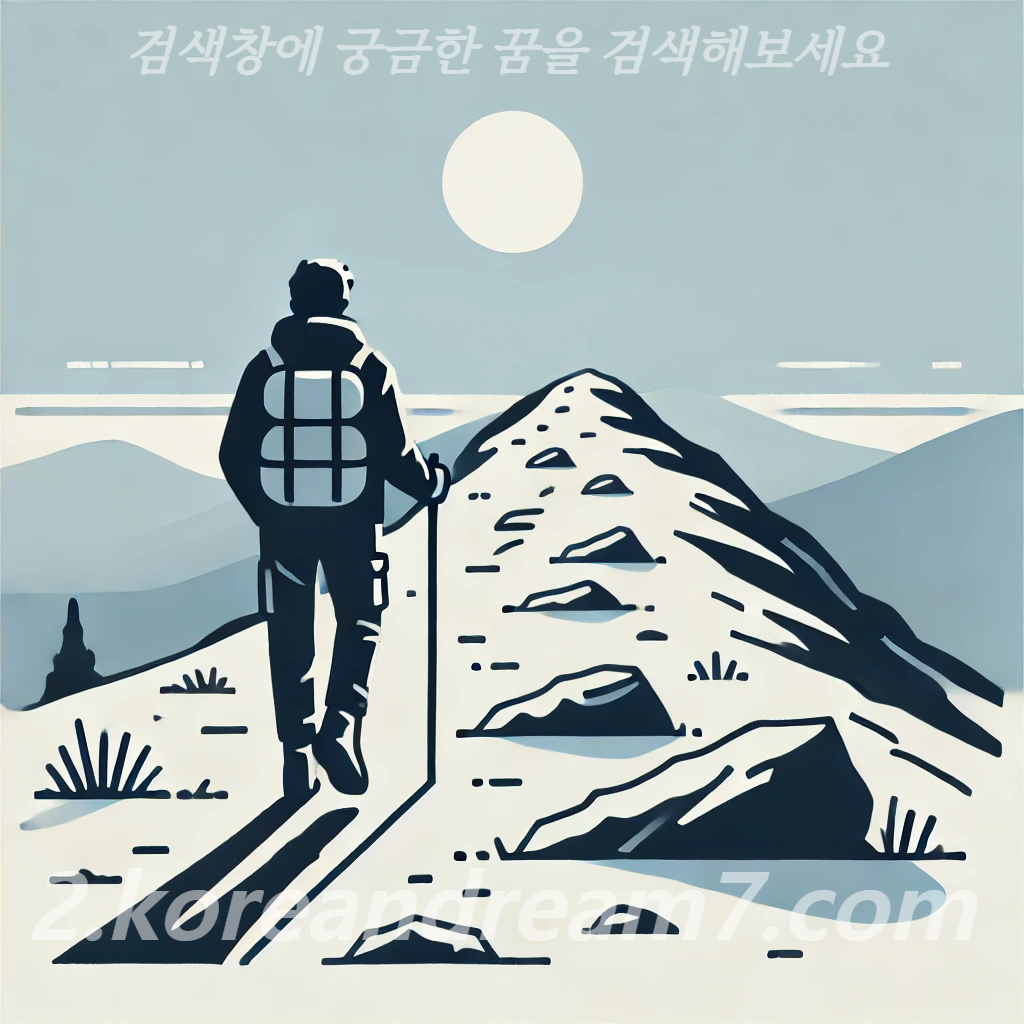 등산하는꿈해몽