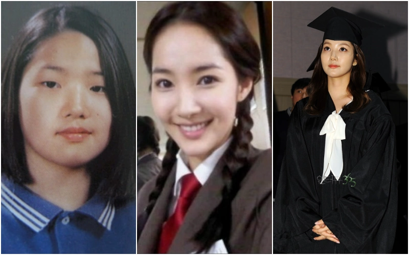 박민영 학창시절 모습