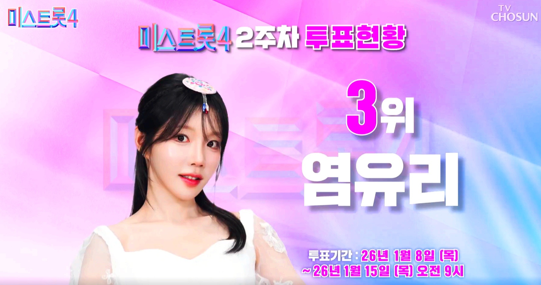 미스트롯 4 대국민 응원투표