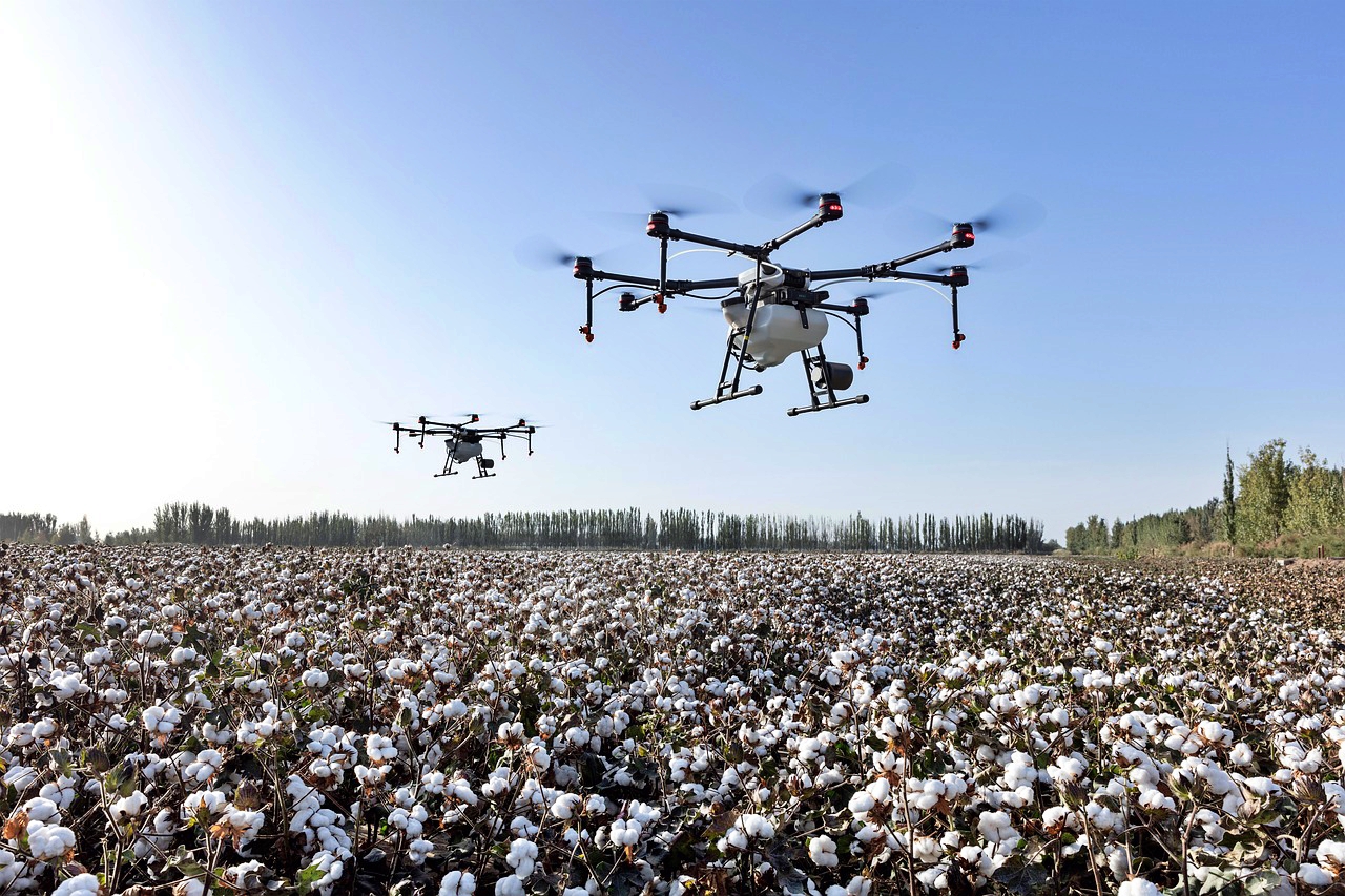 드론 농업 기술