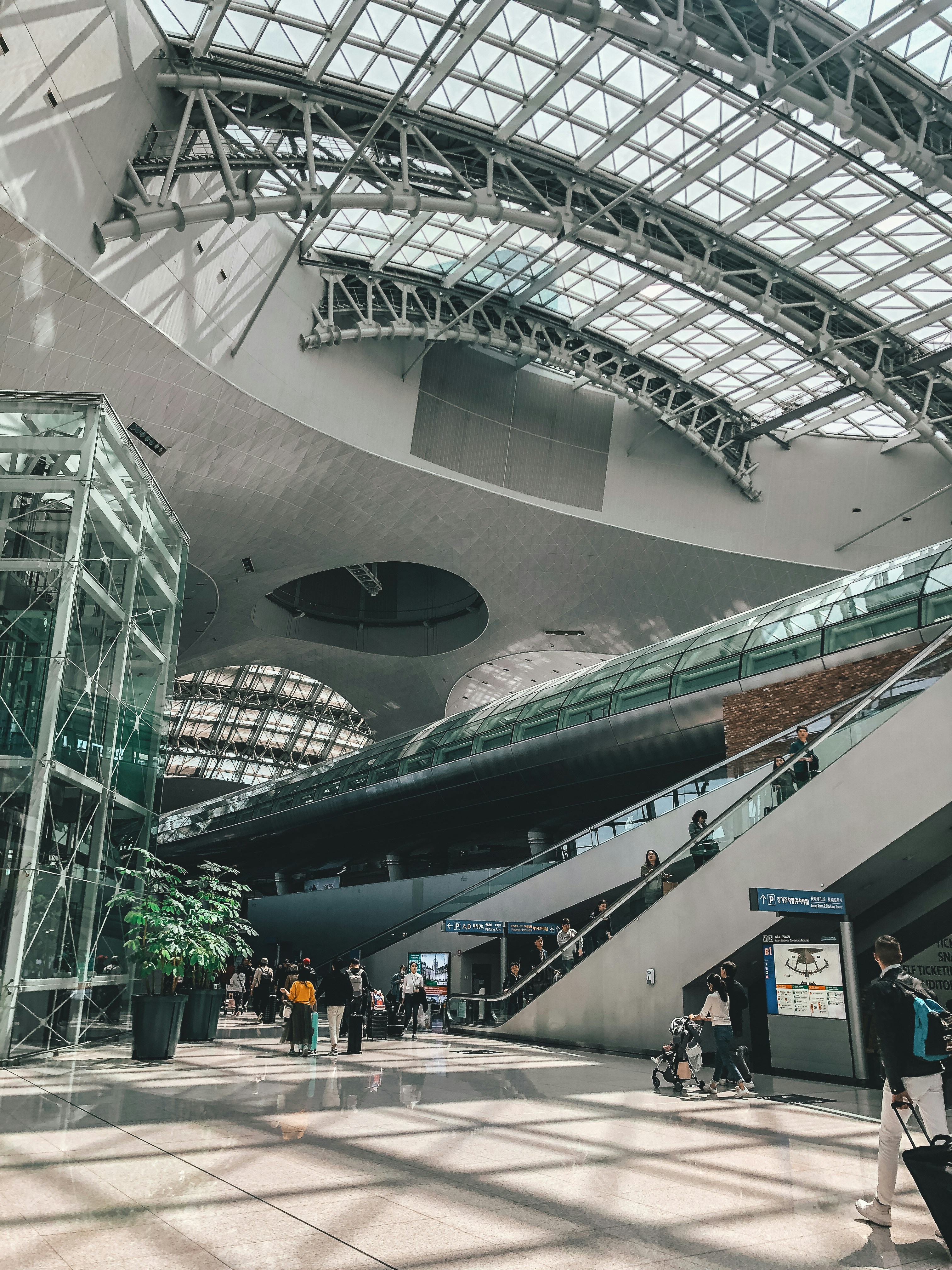 인천공항 내부 모습