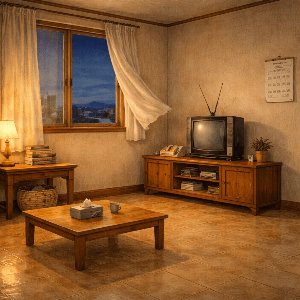 내가 어린 시절에 살았던 오래된 집