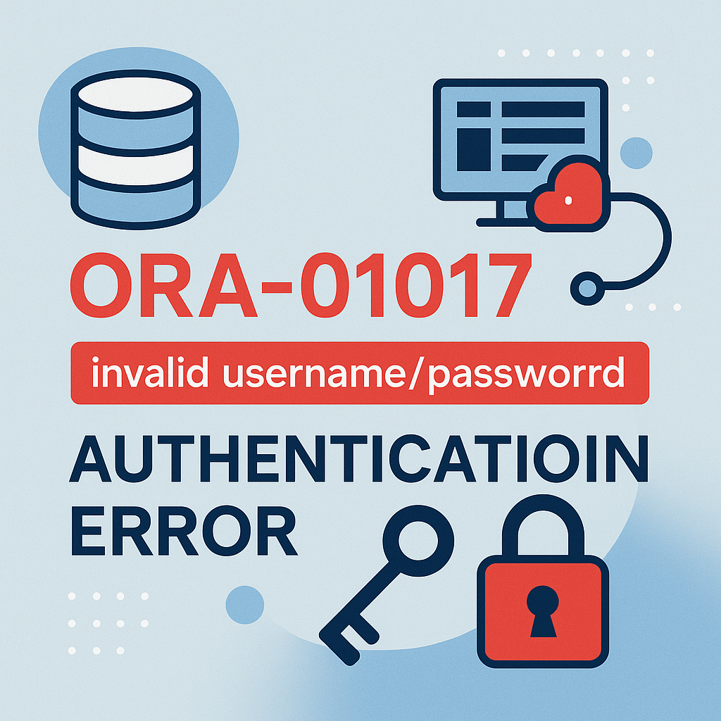 ORA-01017 Oracle database authentication error troubleshooting guide thumbnail