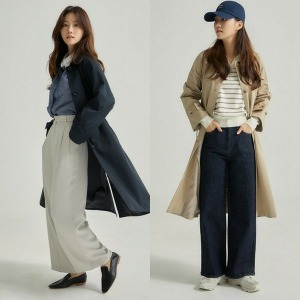 로엠 싱글 트렌치코트 RMJTB4901A