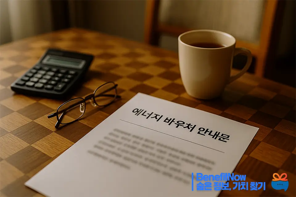 에너지 바우처 잔액조회 방법