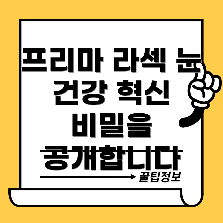 프리마 라섹 가격