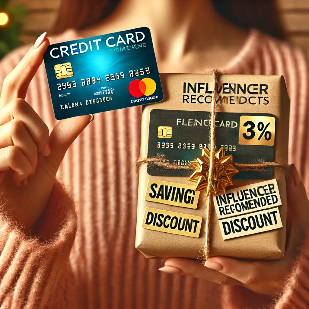 인플루언서 추천템과 카드 할인까지!