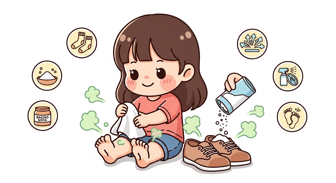 발 냄새 제거법, 발생 이유, 관리방법