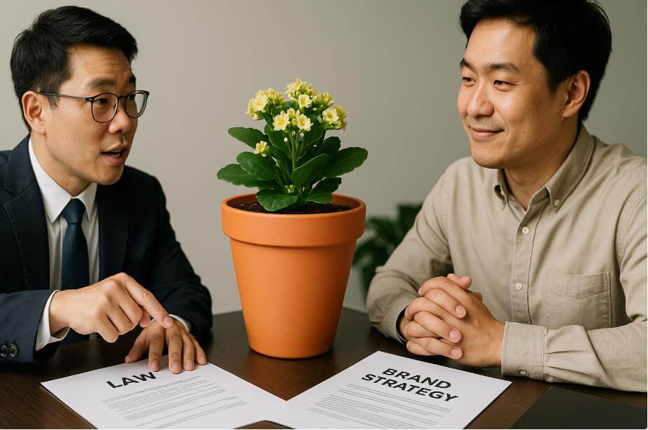 생활 발명과 브랜드 전략이 연결되는 장면