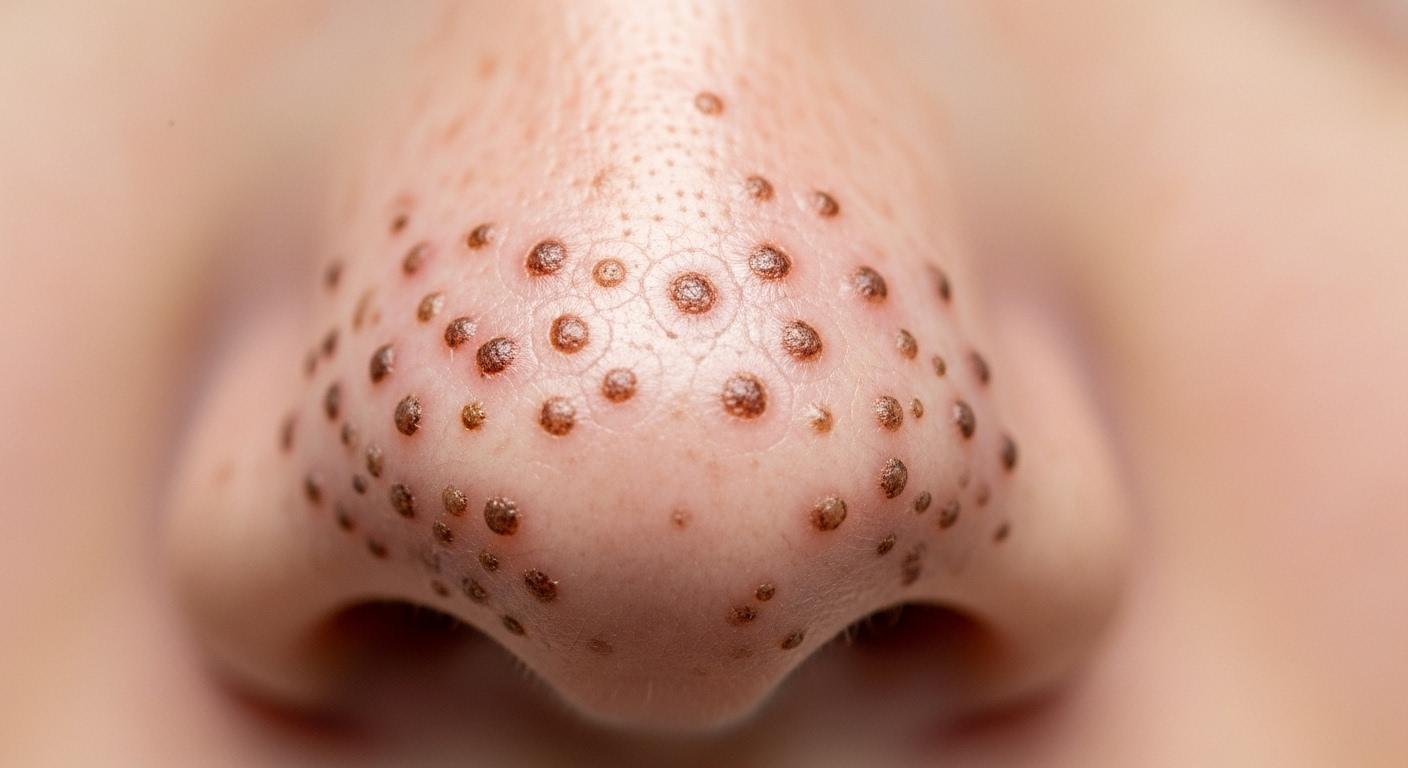 검버섯레이저 시술후 딱지