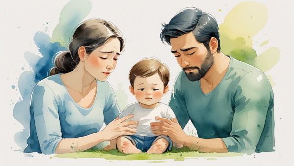 INFJ 부모가 자신의 감정을 감추지 않고, 동시에 아이의 감정에 휘둘리지 않을 때, 그 경계는 아이에게도 신뢰와 안정의 기준이 됩니다에 관한 그림