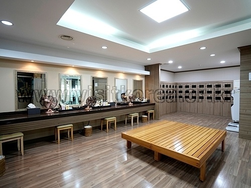 한국의 찜질방 예시