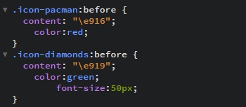 iconmoon 폰트 아이콘 사용법