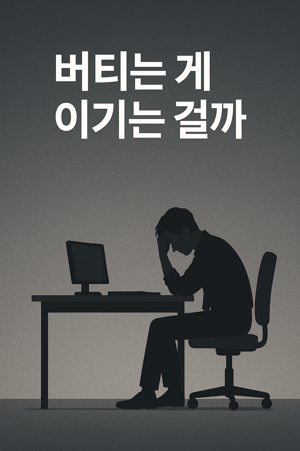 버티는게 이기는 걸까