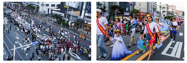 한산대첩승전 축하퍼레이드