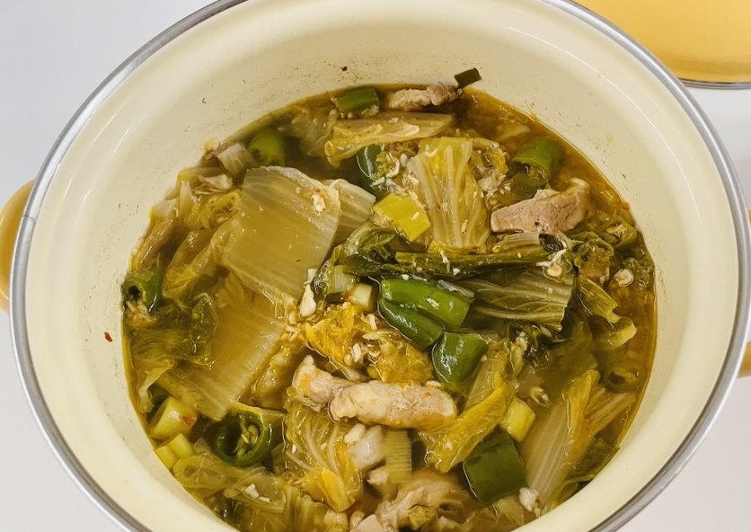 백김치찌개
