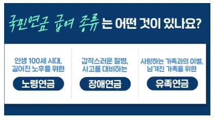 국민연금 종류