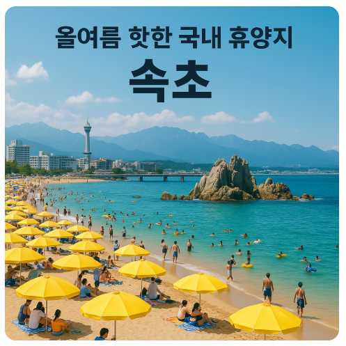 속초를 바다를 연상하게 하는 사진